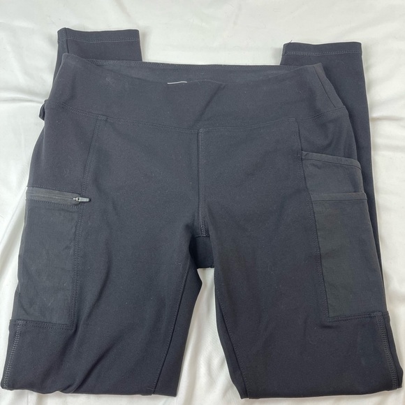 CARHARTT Force Lightweight Black Utility Leggings Fitted Style Size Small - Picture 1 of 10